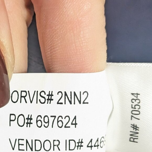 Orvis | Alpaca Collared Sweater In Navy - Picture 7 of 7